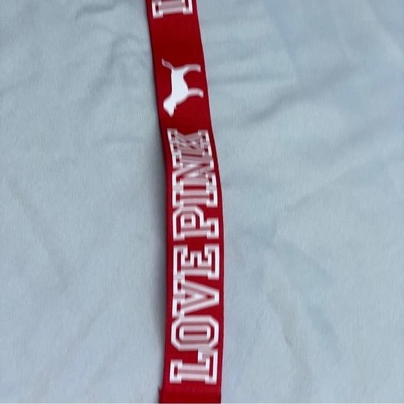 Pink by Victoria secret NWOT red and white lanyards four available - Picture 5 of 5